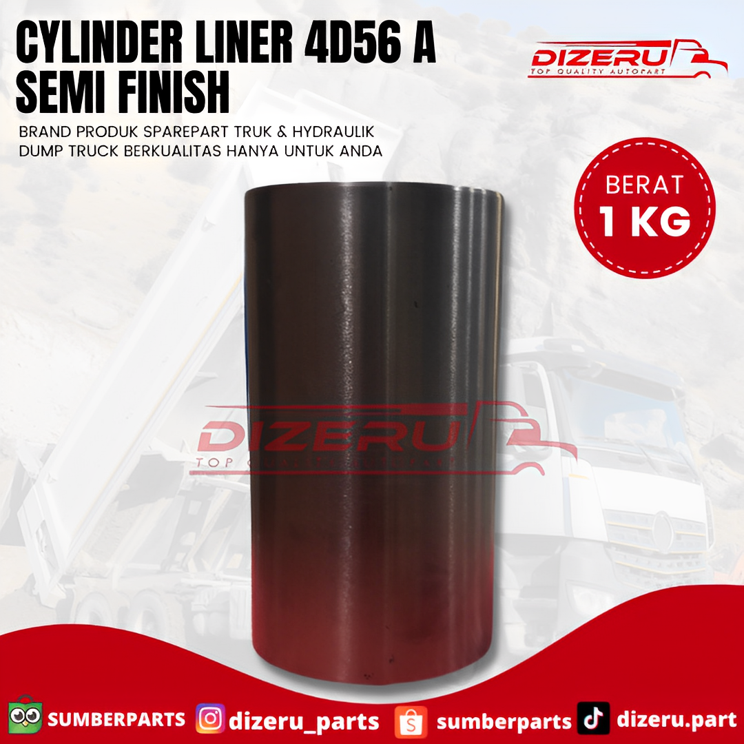 Cylinder Liner 4D56 A Semi Finish